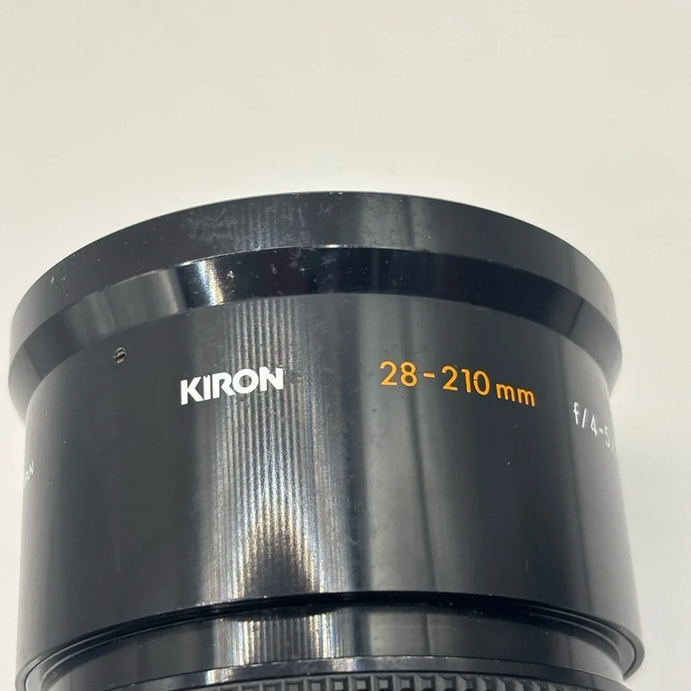 Kiron Black Telphoto Macro Zoom Lens 28 - 210 mm f/4-5.6 Camera Zoom Lens